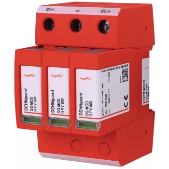 DEHNguard DG M YPV 1200 FM 2. tipa pārsprieguma aizsardzības ierīce fotoelektriskajām sistēmām 952565
