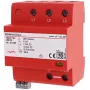 DEHN DSH B TNC 255 FM 1+2 tipa kombinētais pārsprieguma aizsargs TN-C sistēmām, 3 polu, 255 V AC, 25 kA (10/350 µs), ar tālvadības signalizāciju 941306