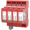 DEHN DEHNguard MP TNS 275 FM 2. tipa pārsprieguma aizsargs, 4-poliem, 275V, 40kA, DIN sliedei 942405