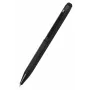 ONLINE SCHREIBGERÄTE Hexagon Stylus lodīšu pildspalva, melns korpuss, zils tinti, kapacitatīvais ekrāna zīmulis, pagriežams mehānisms, vidēja līnija 21035/3D