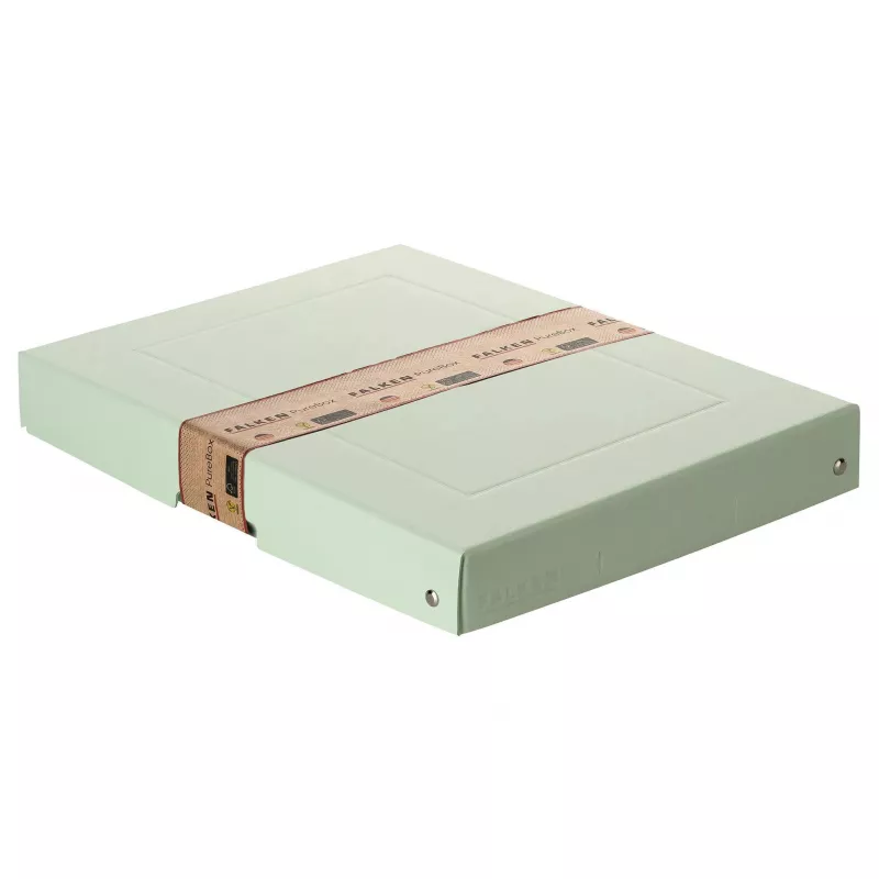 FALKEN PURE glabāšanas kaste 500 lapām pasteļzaļā krāsā 24,0 x 32,0 x 4,0 cm, 1 gab (22001904000F)