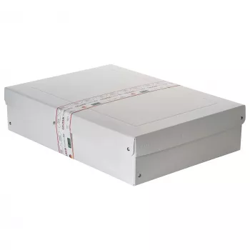 FALKEN PURE dokumentu glabāšanas kaste 1250 lapām, balta, 32,0 x 44,0 x 10,0 cm, 22002168000F