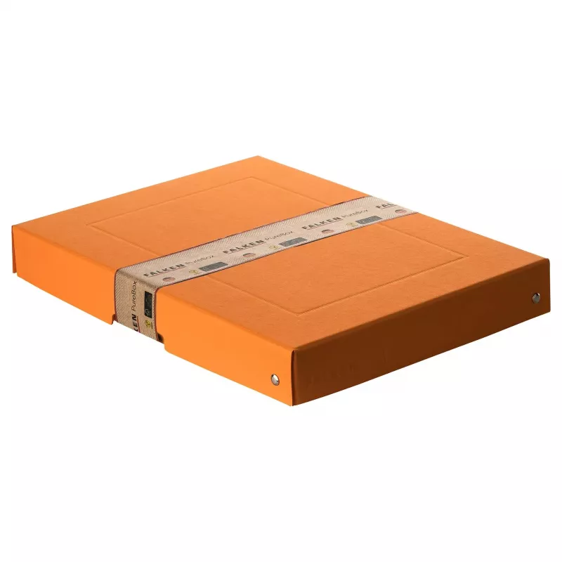 FALKEN PURE dokumentu glabāšanas kaste 500 lapām Pastel Orange 24,0 x 32,0 x 4,0 cm 22001832000F