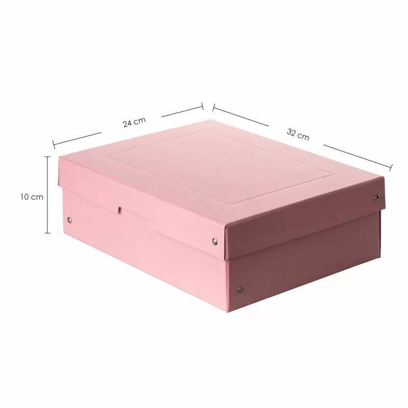 FALKEN PURE glabāšanas kaste 1250 lapām pasteļrozā 24.0 x 32.0 x 10.0 cm 22001888000F