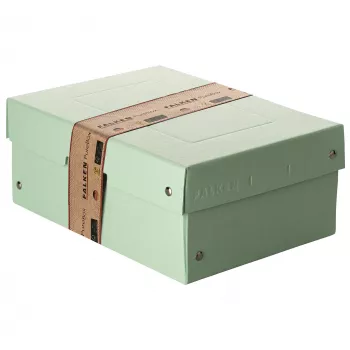 FALKEN PURE glabāšanas kaste 1250 lapām pasteļzaļa 18 x 25 x 10 cm 22001920000F