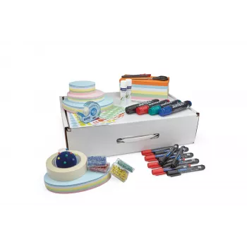 MAGNETOPLAN HOLTZ Trainer Basic Set, kartona koferis ar 2800 detaļām, identisks moderācijas koferim 11115 (11000)