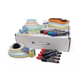 MAGNETOPLAN HOLTZ Trainer Basic Set, kartona koferis ar 2800 detaļām, identisks moderācijas koferim 11115 (11000)