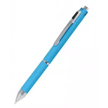 ONLINE SCHREIBGERÄTE 4 krāsu lodīšu pildspalva Multipen zila (sarkans, zils, melns, pelēks tinti), 1 gab 32072/3D