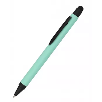 ONLINE ALU Stylus lodīšu pildspalva piparmētru krāsā ar zilu tinti 32119/3D