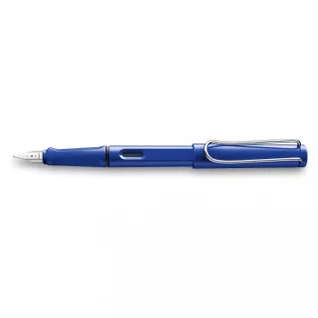 LAMY Safari pildspalva ar tintes pildījumu zila, smalka gala 1210491