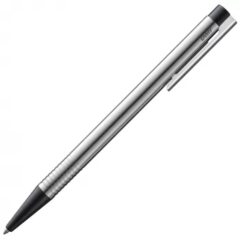 LAMY Logo lodīšu pildspalva matēti melna nerūsējošā tērauda ar melnu M16 uzpildi 1203800