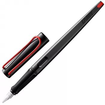 LAMY joy 015 tintes pildspalva ar platu (B) smaili, melna/sarkana 1206810