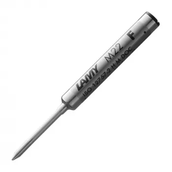 LAMY M 22 lodīšu pildspalvas uzpilde Fine melna 1213383