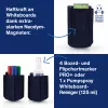 magnetoplan magnetoTray small 1227614 zilais pildspalvu turētājs