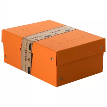 FALKEN PURE glabāšanas kaste 1250 lapām pasteļoranža 18,0 x 25,0 x 10,0 cm, 1 gab (22001848000F)