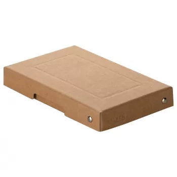 FALKEN PURE uzglabāšanas kaste 310 loksnēm, dabīgi brūna, 12,0 x 18,5 x 2,5 cm, 1 gab. 22001824000F