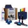 MAGNETOPLAN HOLTZ Tāfeles piederumu komplekts Blue - dzēsējs un magnētiskā paplāte (1230914)