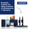 MAGNETOPLAN HOLTZ Tāfeles piederumu komplekts Blue - dzēsējs un magnētiskā paplāte (1230914)