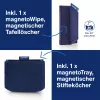 MAGNETOPLAN HOLTZ Tāfeles piederumu komplekts Blue - dzēsējs un magnētiskā paplāte (1230914)