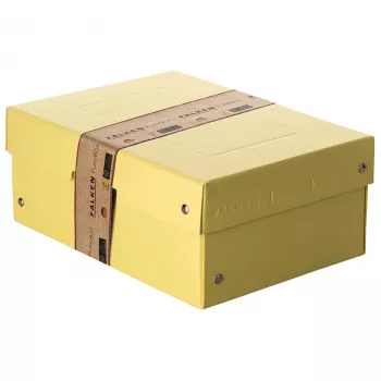 FALKEN PURE glabāšanas kaste 1250 lapām pasteļdzeltena 18,0 x 25,0 x 10,0 cm, 1 gab. 22001944000F