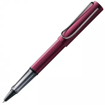 LAMY AL-star lodīšu pildspalva melni violeta ar ergonomisku caurspīdīgu satvērēju 1221736