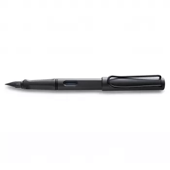 LAMY Safari tintas pildspalva melna ar smalku uzgali 1203065