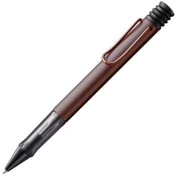 LAMY Lx lodīšu pildspalva, brūna ar zelta apdari, melns tintes krāsojums 1234047