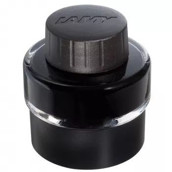 LAMY T51 tintes pildspalvas tintes flakons, melns, 30 ml ar iebūvētu tintes savācējbaseinu un statīvu 1208925