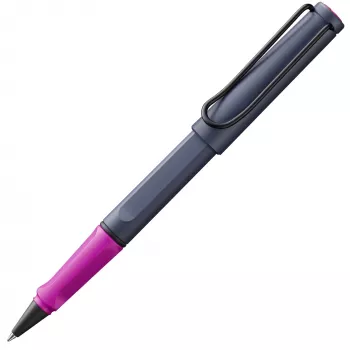 LAMY safari Rollerball pildspalva Pink Cliff, zils tint, vidējs 1238378