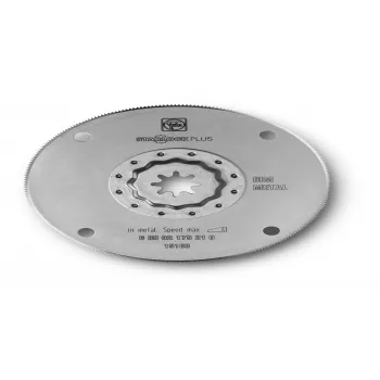 FEIN 63502175210 HSS segmenta zāģa asmens, StarlockPlus, 100 mm, kokam, metālam, plastmasai, vara, špakteles