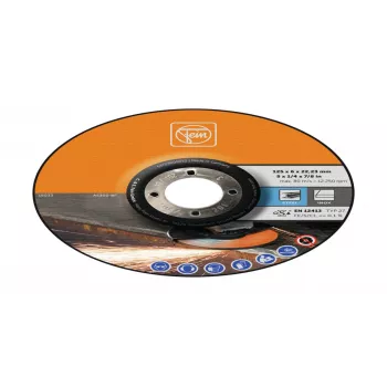 FEIN 125 mm slīpēšanas disks ar padziļinātu centru Type 27, 10 gab. (63703005010)