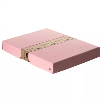 FALKEN PURE Uzglabāšanas kaste A4 500 loksnes pasteļrozā 24 x 32 x 4 cm 22001880000F