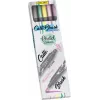 ONLINE® Calli.Brush Double Pastel Brush-Pens ar diviem galiem, dažādas krāsas (19079), 5 gab.