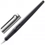 LAMY joy 011 AL pildspalva ar tintes pildījumu melna/alumīnija Broad smaile (1215881)