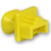 GoodConnections RJ-45 putekļu aizsargvāciņi, dzelteni, 10 gab. (MOD8-DCY)