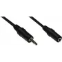 Good Connections AS-35V2 audio pagarinājuma kabelis 3,5 mm jack vīrišķais uz sievišķo 2 m melns