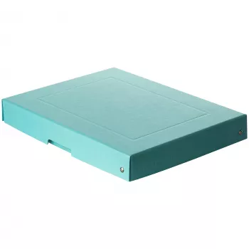 FALKEN PURE glabāšanas kaste 500 lapām pasteļzilā krāsā 24,0 x 32,0 x 4,0 cm, 1 gab. (22001856000F)