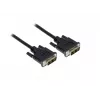 GoodConnections DVI-D Single Link kabelis 18+1 tēviņš-tēviņš, 1,8m, melns, zeltīti kontakti, dubulti ekranēts, HDCP, 1920x1200 4310-DD2