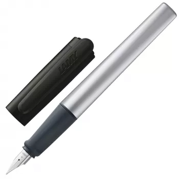 LAMY nexx pildspalva ar tinti Black/Silver A iesācēja uzgalis 1235827