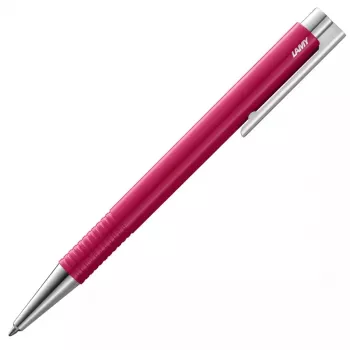 LAMY logo M+ lodīšu pildspalva – rozā korpuss, melns tinti 1236425