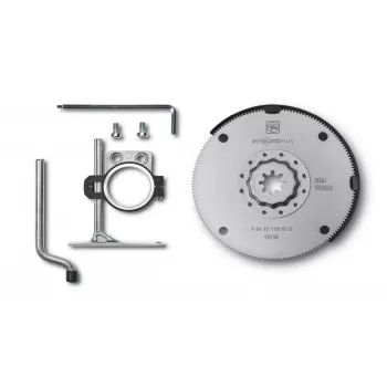 Fein 100 mm HSS segmenta zāģa asmeņu komplekts, 2 gab., Star-Mount, MultiMaster un oscilējošiem multiinstrumentiem 35222952010