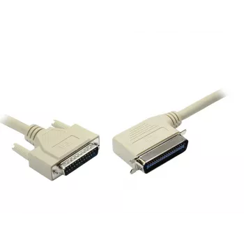 GoodConnections Alcasa USB printera kabelis, kreisi leņķa, 5,0 m 4095-5L