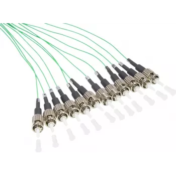 GoodConnections Alcasa LW-802PT 2m 12x ST tirkīza optiskās šķiedras patch kabelis (LW-802PT)