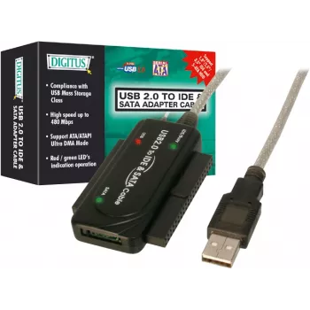 GoodConnections SATA 3 Gb/s kabelis, 0,5 m, ar fiksatoriem, taisni savienotāji 5045-S05