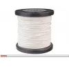 Donau Elektronik 218-55-100 savīta stieple 2 x 0,14 mm² balta 100 m