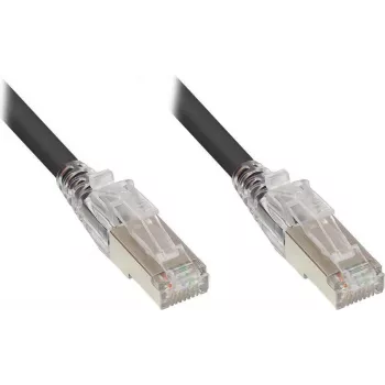 GoodConnections Cat.6A S/FTP tīkla kabelis ar RNS® fiksatora aizsardzību, LSZH, 5m, melns 8060-HV050S