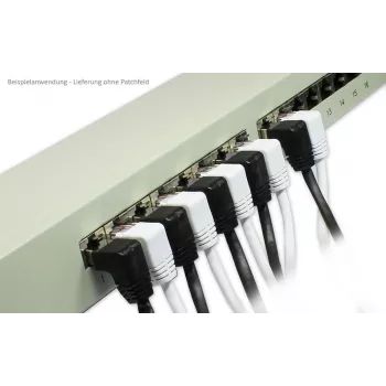 Good Connections Cat. 5e F/UTP tīkla kabelis, balts, 3m, 90° lejup vērsti RJ45 savienotāji 805W-030WI