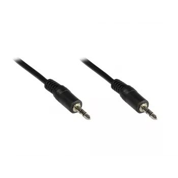 GoodConnections 3.5mm stereo jack kabelis 2,5m vīrišķais-vīrišķais melns 1970-02