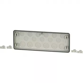 Eaton FL4-3 Vadības skapja atloks, pelēks polikarbonāts, 329 x 23 x 116 mm 017236