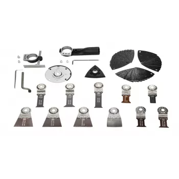 FEIN Profi Set 45 gabalu Starlock Max oscilējošā daudzfunkcionālā instrumenta piederumu komplekts 35222967120